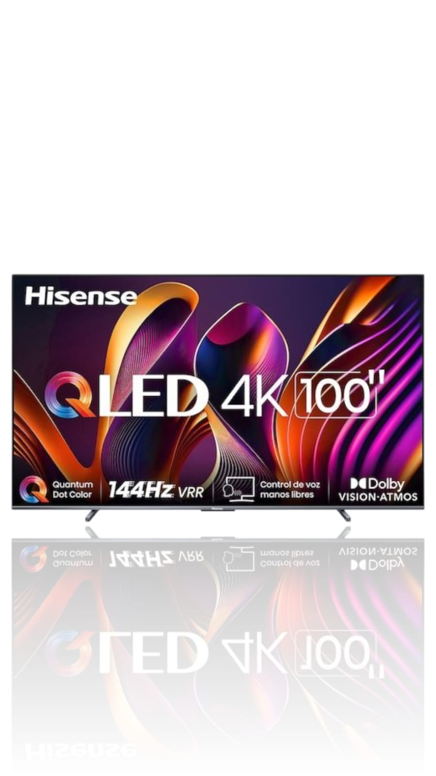 LOTE DE PANTALLA 100U7QG PRO: EXPERIENCIA CINEMATOGRÁFICA EN 100 PULGADAS